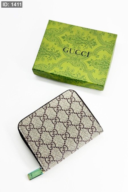 جزدان - Gucci Small zip around / شامل علبة